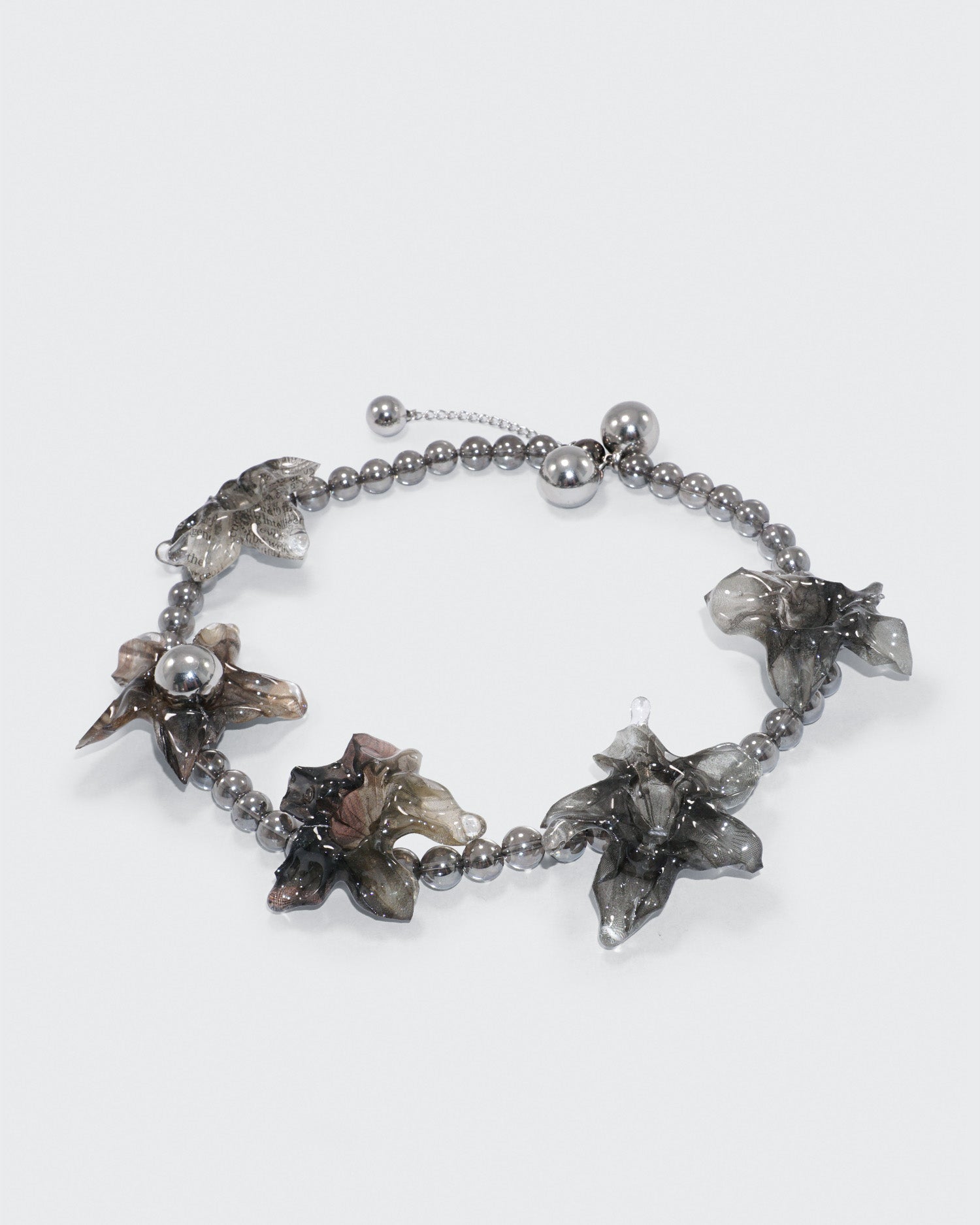 Melted Flower Necklace